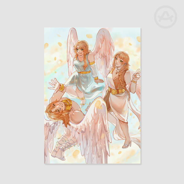 [original] Angels in the Sky _ Poster