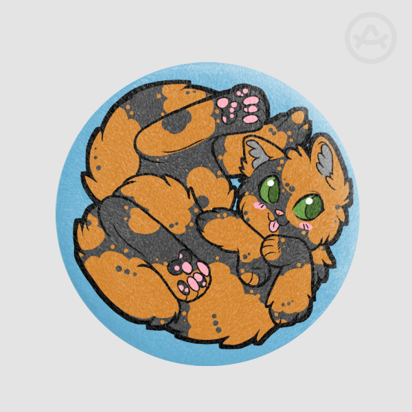 Torti Plush Pin