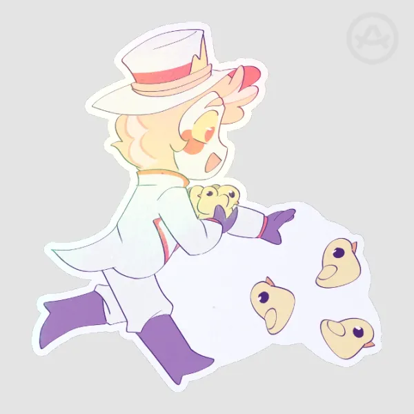 Chibi Lucifer Sticker