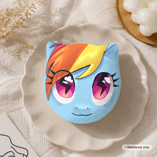 Rainbow Dash Plush Pin, MLP