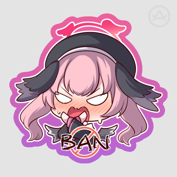 Koharu Ban Stickers
