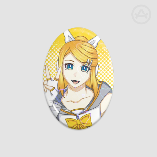 [CV Series] Oval Button - Rin