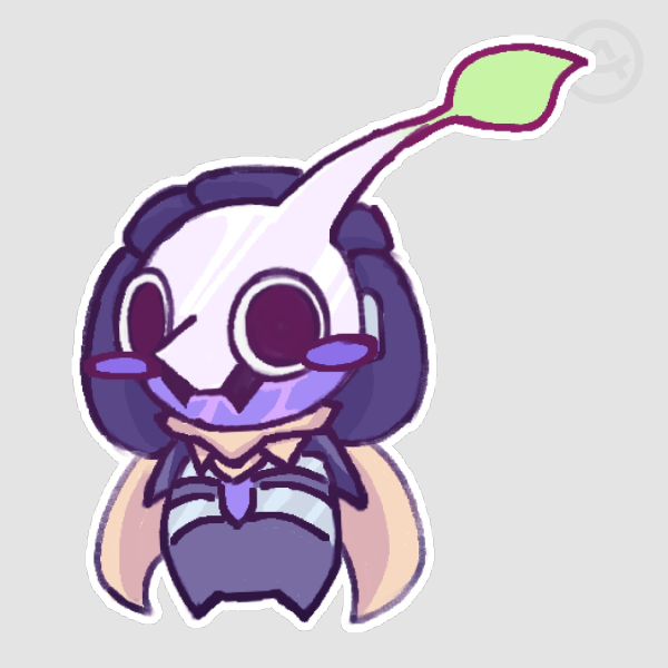 Pikmin Ramattra | Sticker | Overwatch Fanart | EirArchitect