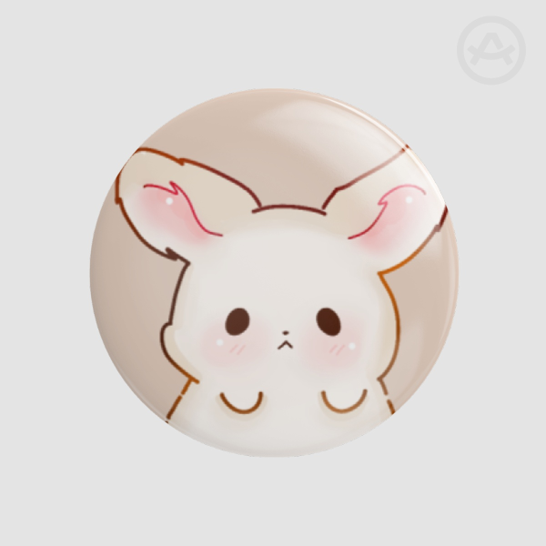 Bunny Glossy Pin