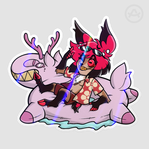 Summer Alastor Sticker
