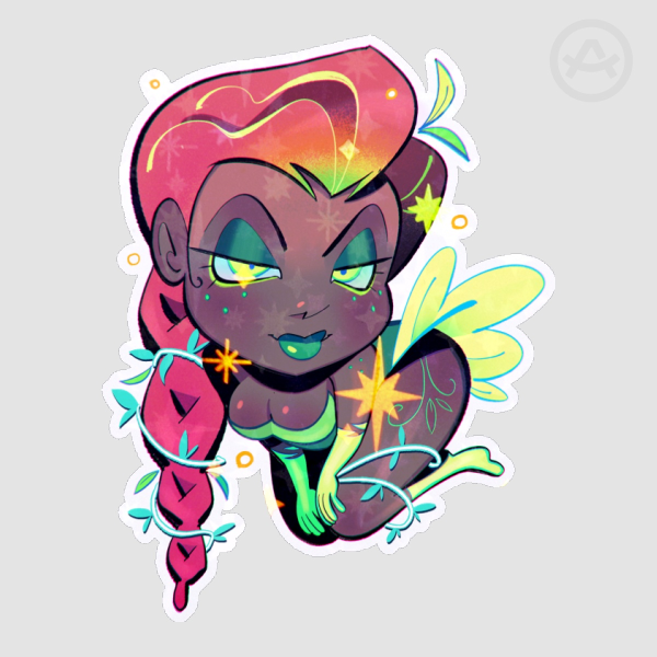 Ivy Die Cut Sticker