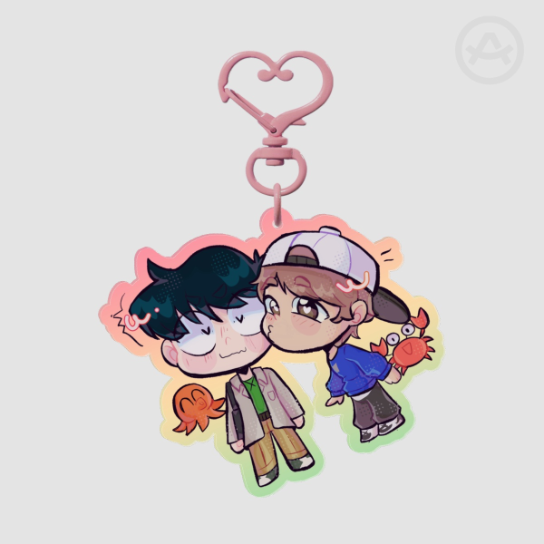 Nakamura and Hirose are dating Acrylic Keychains