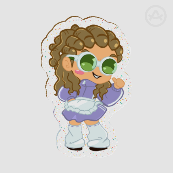 Mini Jersey Maid Kidou Kantoku Acrylic Pin (4CM)