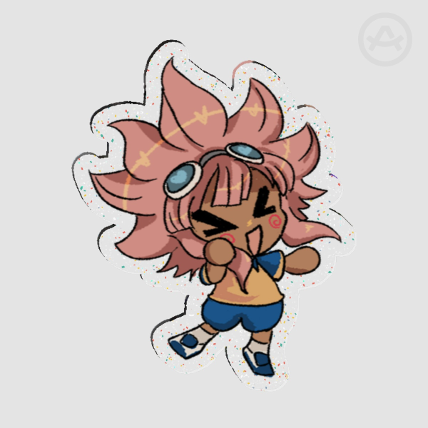 Small Tsunami Jousuke Chibi Acrylic Pin (5cm)