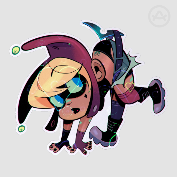 Harls Die Cut Sticker