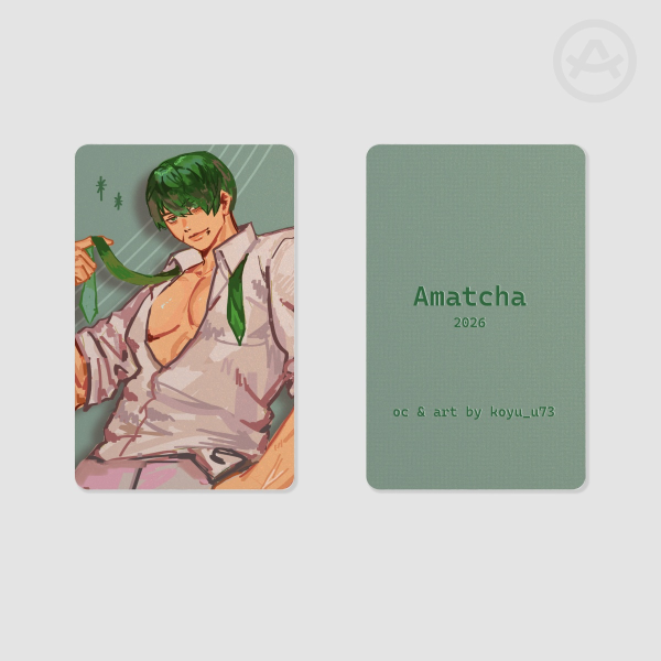 [oc] Amatcha _ oc photocard