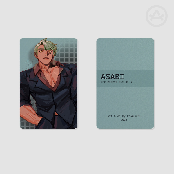 [oc] Asabi _ oc photocard