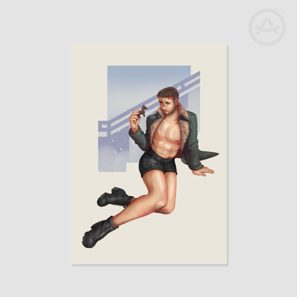 A4 Officer K Pinup