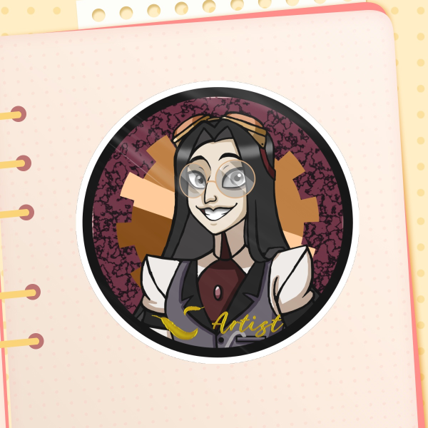 Human Sir Pentious Fanart Stickers