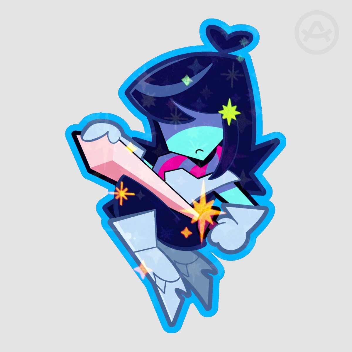 Kris Die Cut Sticker