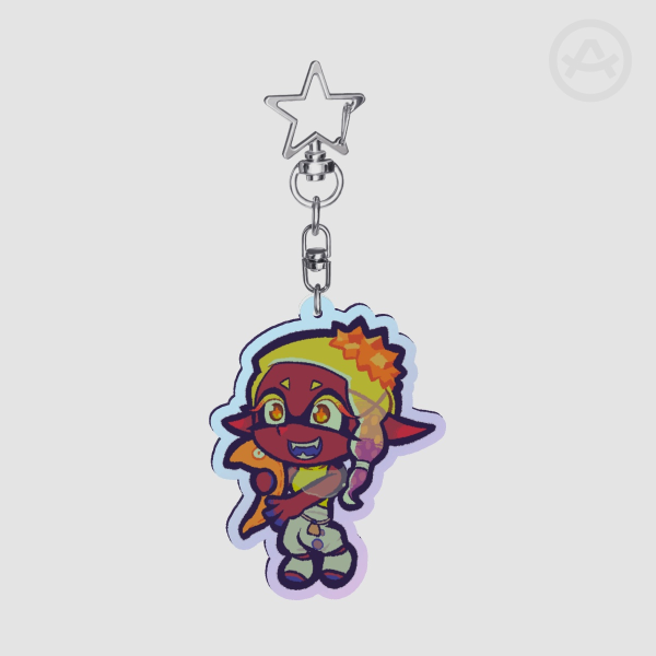 Frye Rainbow Keychain