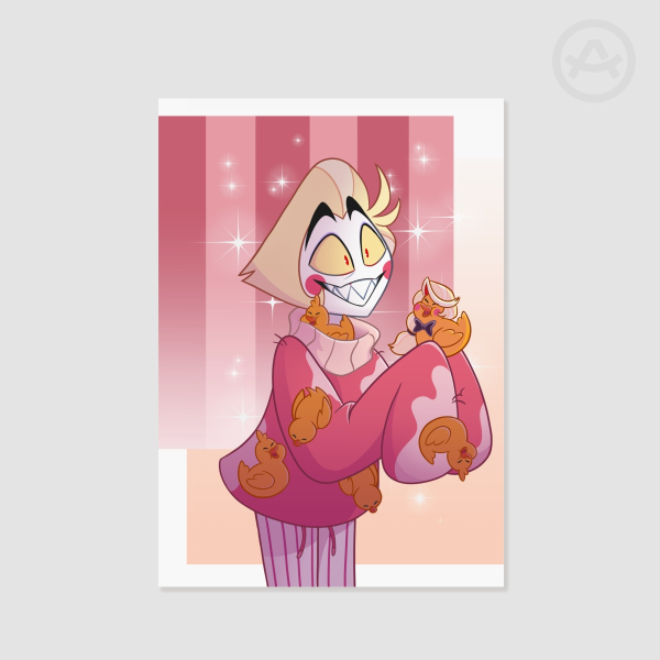 “Call Me Lu” Lucifer Print (Large)