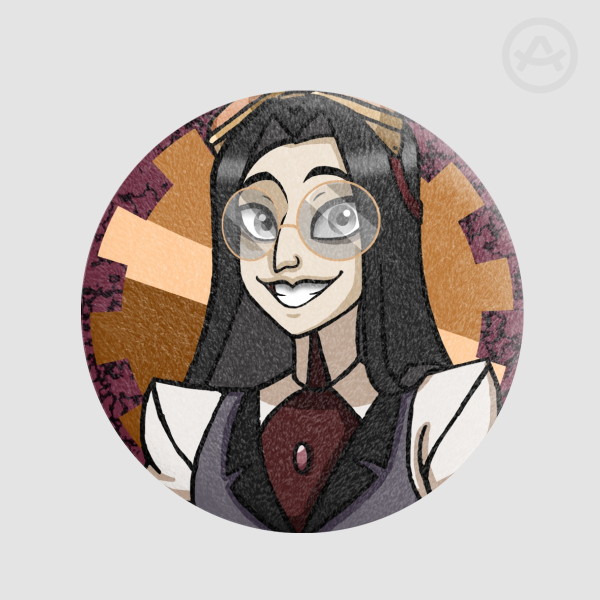 Human Sir Pentious Fanart Plush Badges