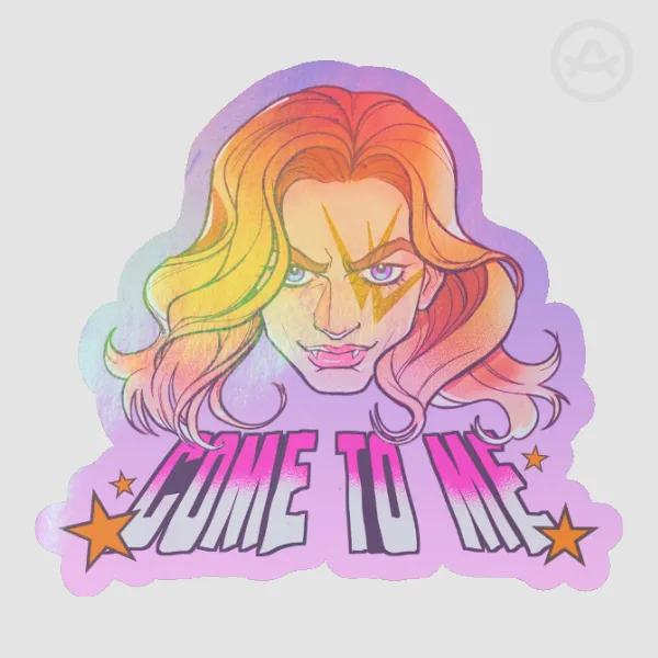 Rockstar Lestat Holographic Sticker