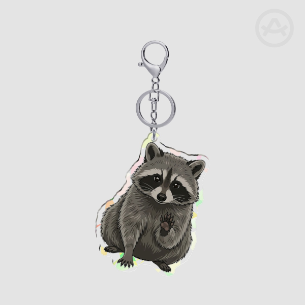 Jimothy Broken Glass Acrylic Keychains