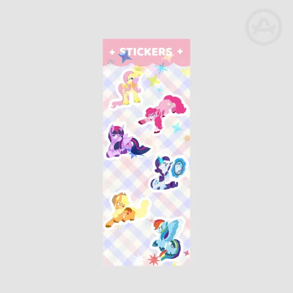 Mane Six Sticker Sheet