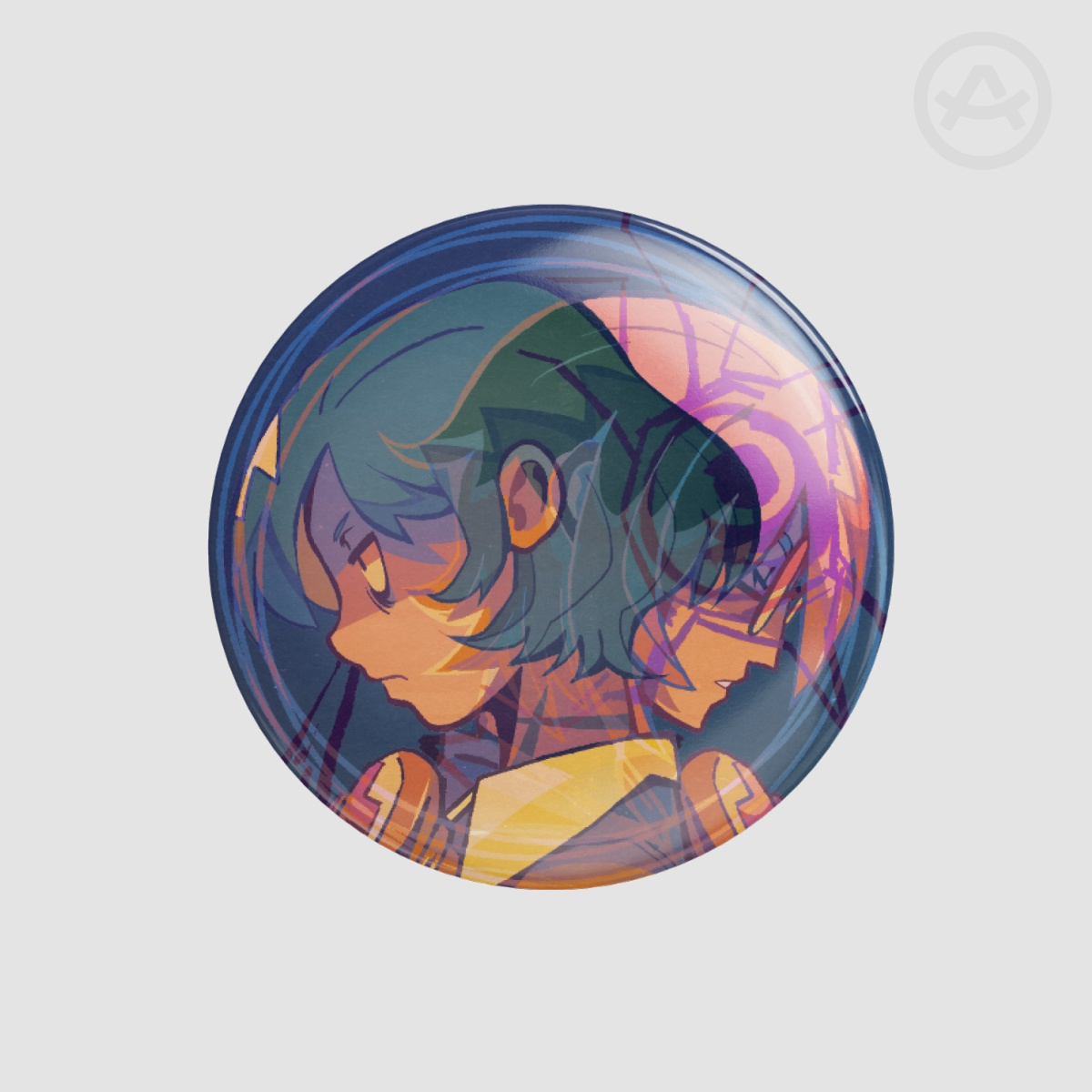 [GG Button Pin] Glossy | Bedman?