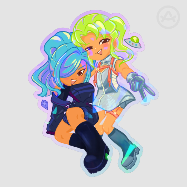 MidoKaze Sticker (Large)