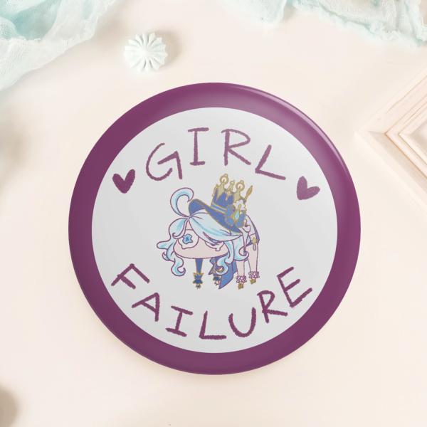 Furina Button Pin