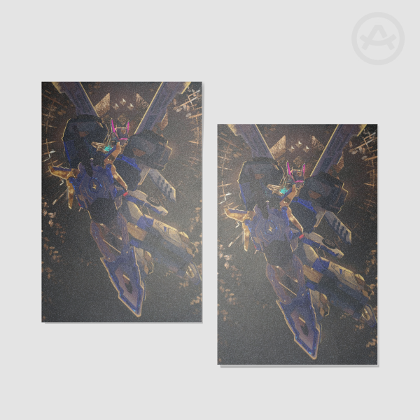 Blue Cop Trinity - Holy Knight Print