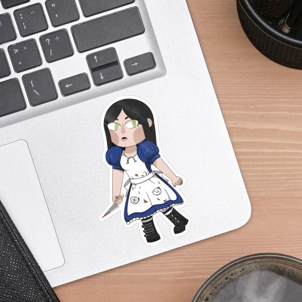 Alice Madness Rerturns Die Cut Stickers