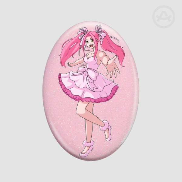 Mizi Zombie Stage Oval Holographic Badges
