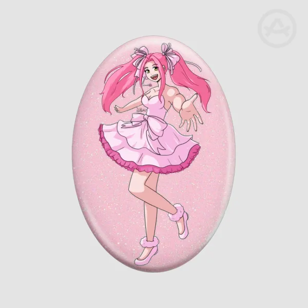 Mizi Zombie Stage Oval Holographic Badges