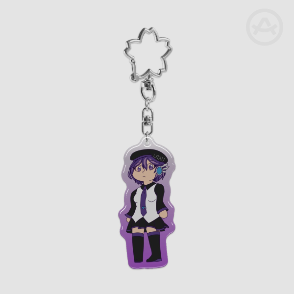 UTAU Utane Uta (Defoko) Epoxy Keychain 