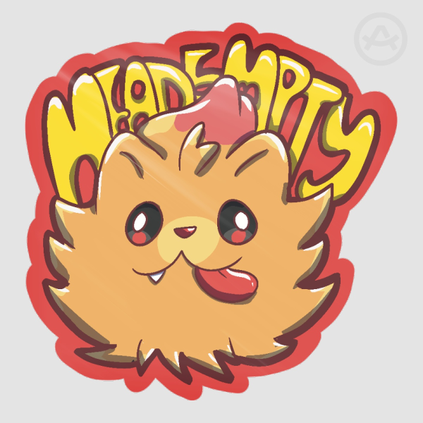 Pombon | Pokemon | Glossy Sticker