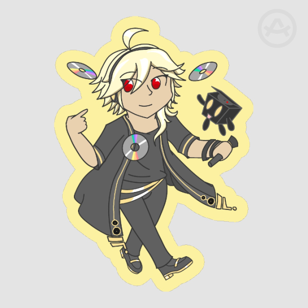 VOCALOID3 Yohioloid Die Cut Sticker