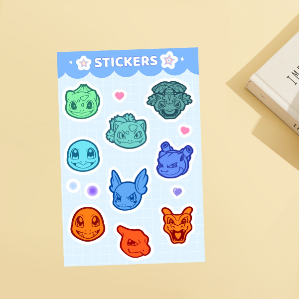 Starters Sticker Sheet