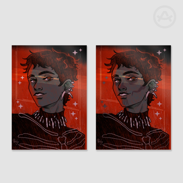 Harrow BlackRed Photocard