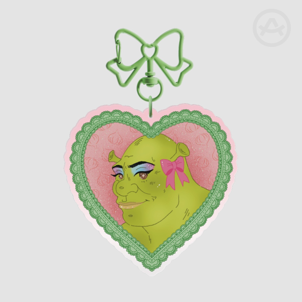 Baby Girl (a Shrek keychain)