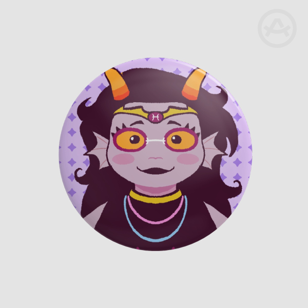 Feferi Peixes Round Badge
