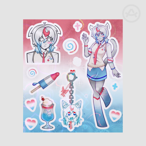 [ OC ] Sherri Sticker Sheet