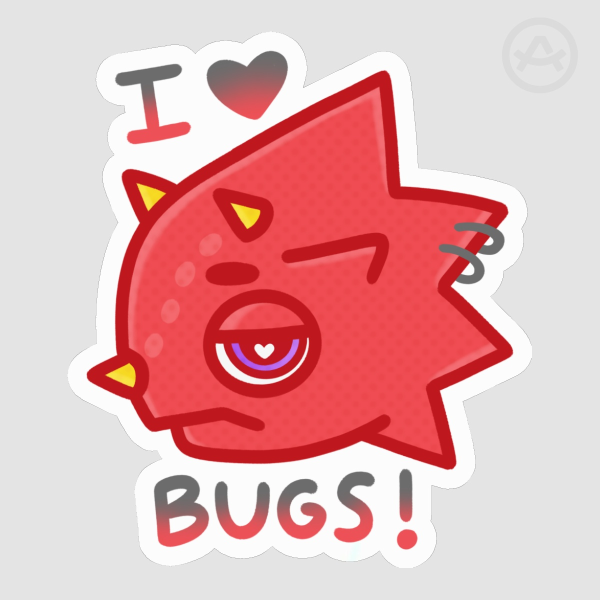 Flick Bug Lover Sticker