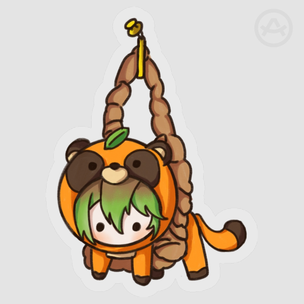 Chibi hanging onesie: Haku