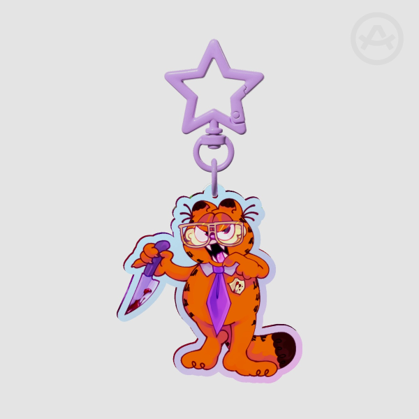 Purple Man Garfield