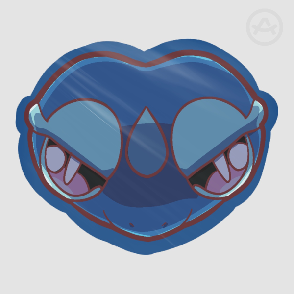 Gecqua | Pokemon | Glossy Sticker