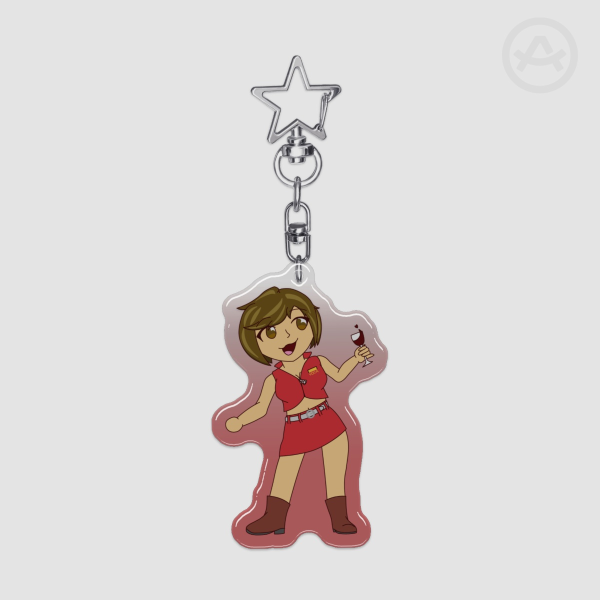 VOCALOID1 Meiko Epoxy Keychain 