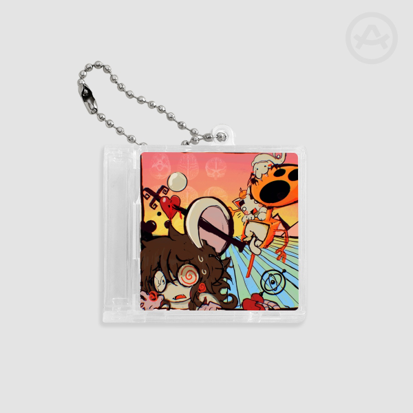 EMERGENCY & MOUSE [ACRYLIC CD KEYCHAIN]