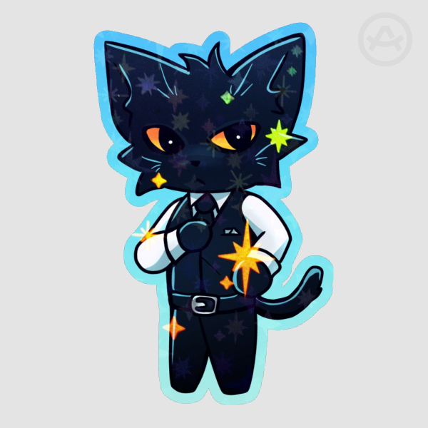 Colored Edge Die Cut Stickers