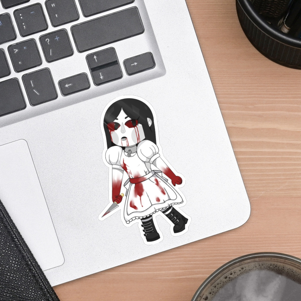 Alice Madness Rerturns Die Cut Stickers