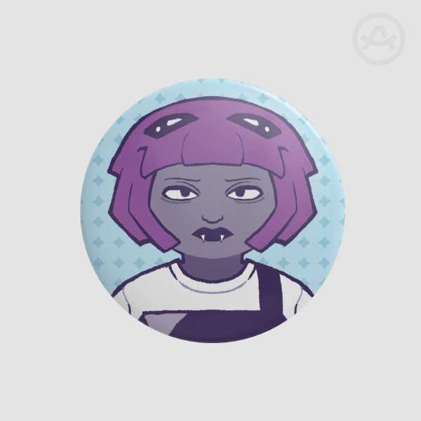 Ly'lac Round Badge