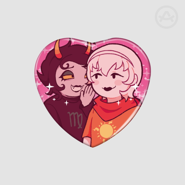 Rosemary Heart Badge